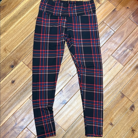 French Laundry Pants - French Laundry Plaid Leggings